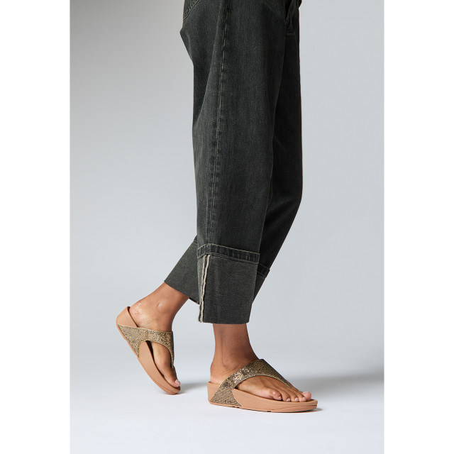 FitFlop Lulu toe post glitterball IF9 large FitFlop Lulu toe post glitterball IF9 large