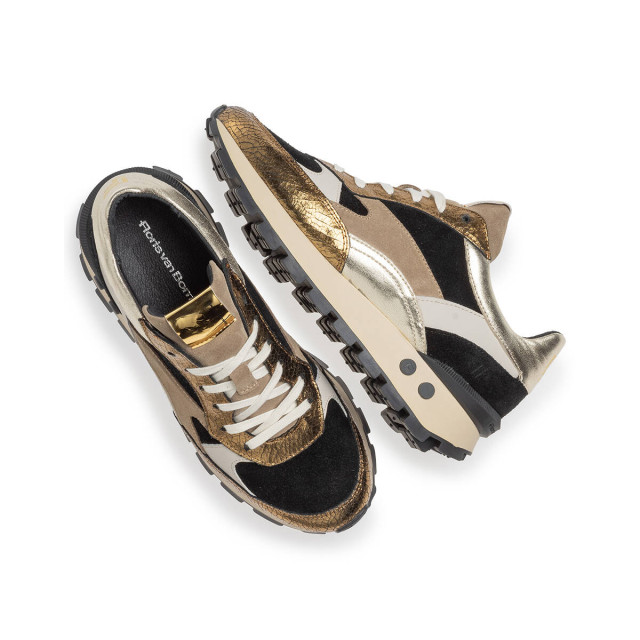 Floris van Bommel Floris van Bommel Sneakers SFW-10098-91-01 Sneakers Goud Floris van Bommel Sneakers SFW-10098-91-01 large