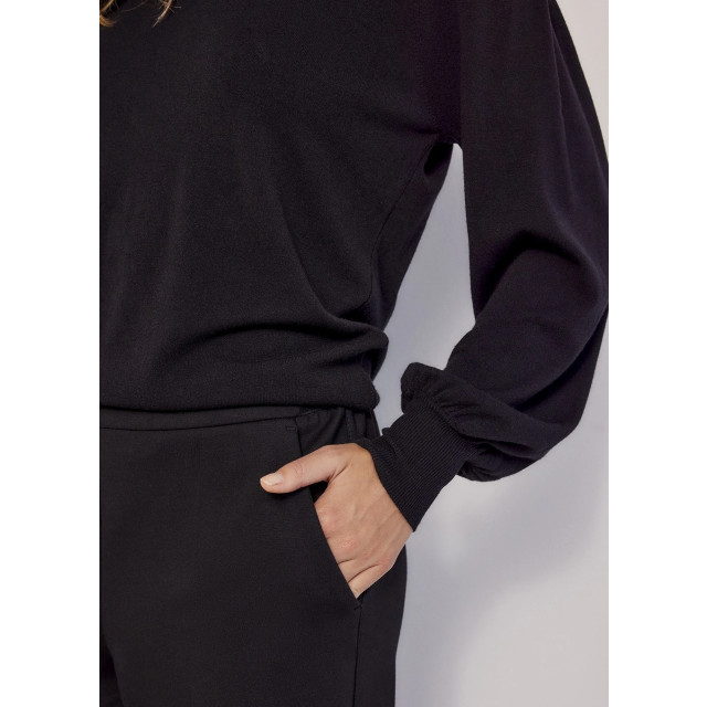 Summum Marseille-7890 puffy sleeve sweater basic knit (7s5650) Marseille-7890 Puffy sleeve sweater basic knit (7s5650) large