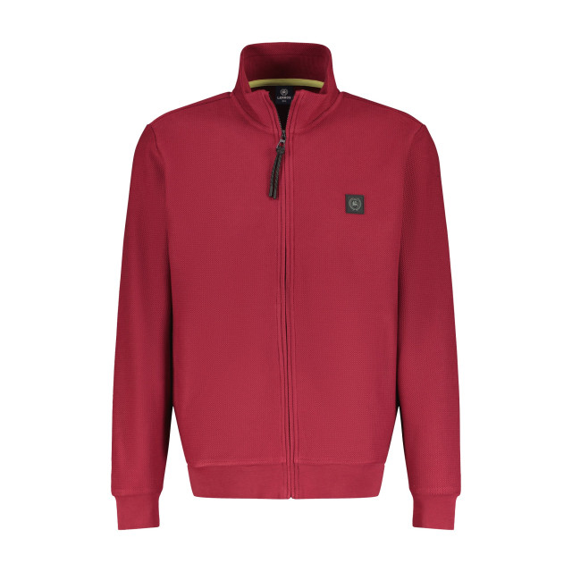 Lerros Heren vest 24845321 362 deep garnet red Lerros Overhemd 24845321 362Red large