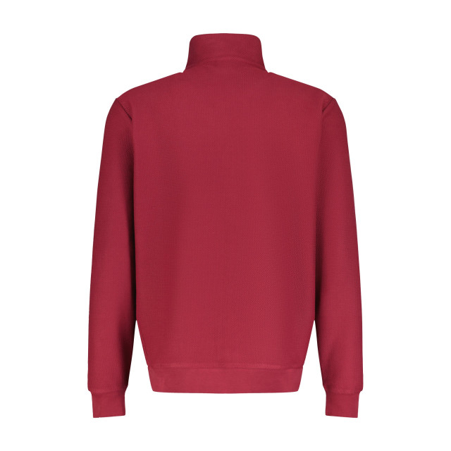 Lerros Heren vest 24845321 362 deep garnet red Lerros Overhemd 24845321 362Red large