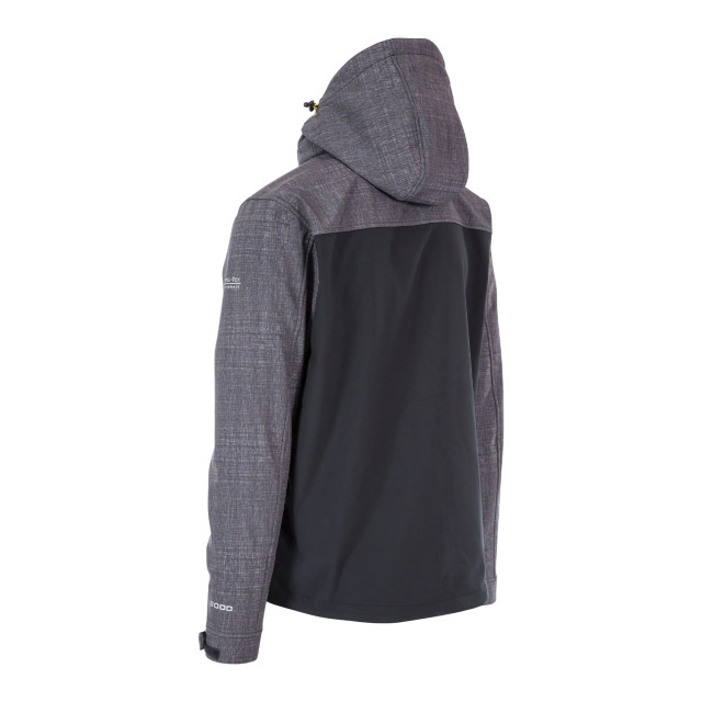 Trespass Heren alwero softshell hybride jas UTTP6587_darkvine large Trespass Heren alwero softshell hybride jas UTTP6587_darkvine large