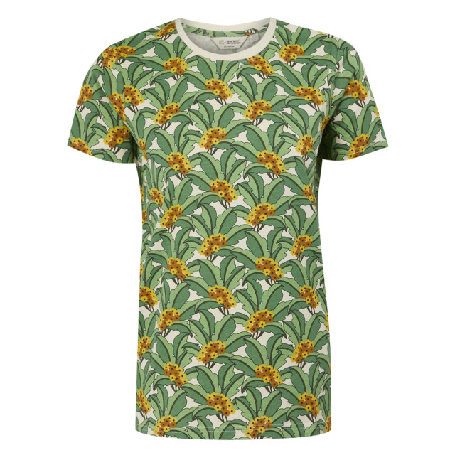 Regatta Dames orla kiely tropical t-shirt UTRG10642_green large