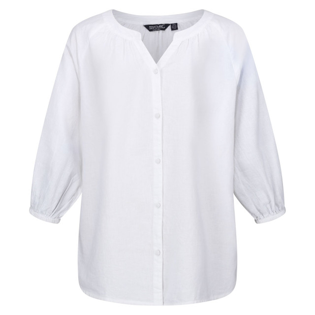 Regatta Dames natuna lichtgewicht shirt UTRG10736_white large Regatta Dames natuna lichtgewicht shirt UTRG10736_white large