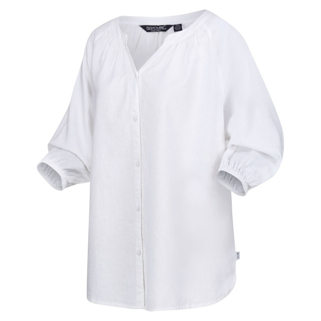 Regatta Dames natuna lichtgewicht shirt UTRG10736_white large Regatta Dames natuna lichtgewicht shirt UTRG10736_white large