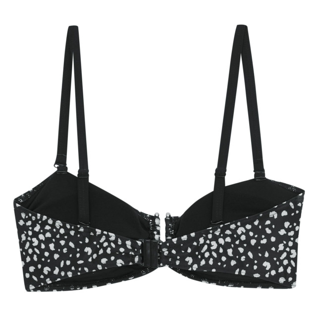 Regatta Dames aceana iii polka dot bikini top UTRG10650_blackwhite large