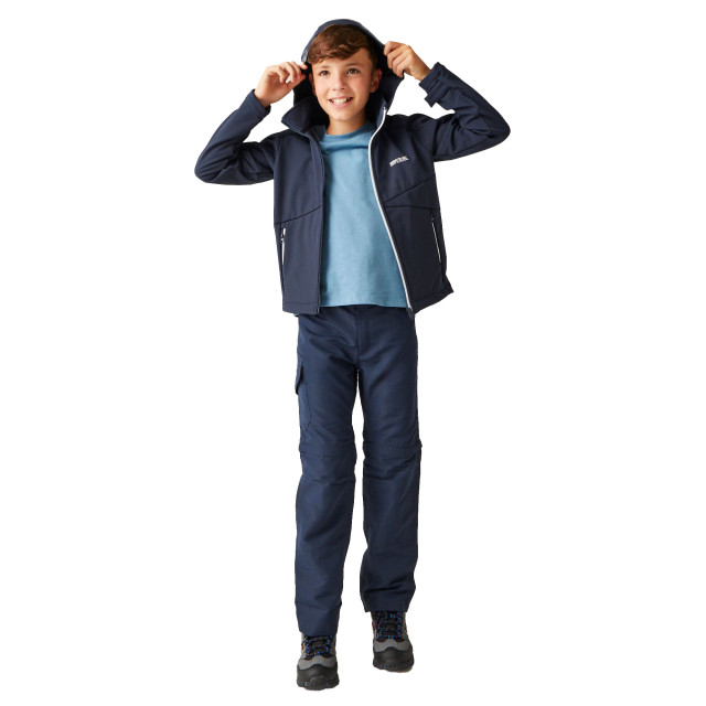 Regatta Soft shell jas kinderen/kinderen vii UTRG10798_navy large