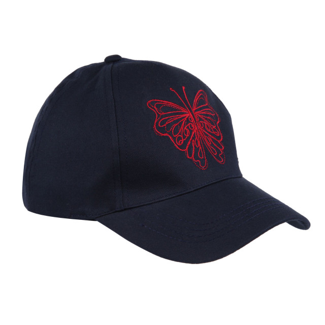 Regatta Kinderen/kids cuyler iii vlinder baseballpet UTRG10822_navy large
