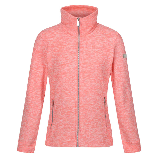 Regatta Dames azaelia marl full zip fleecejack UTRG9274_shellpink large Regatta Dames azaelia marl full zip fleecejack UTRG9274_shellpink large