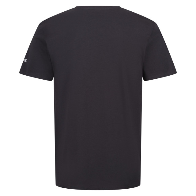 Regatta Heren breezed iv rock t-shirt UTRG9855_ash large