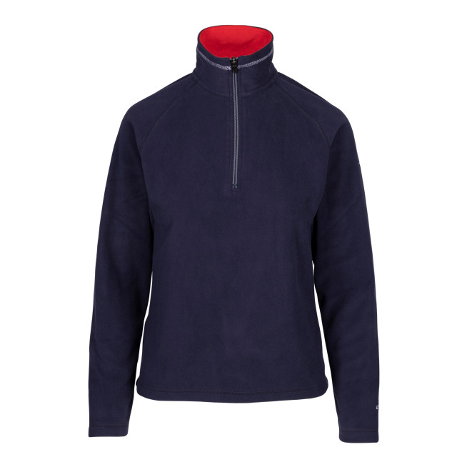 Trespass Dames skylar fleece top UTTP3975_navyred large