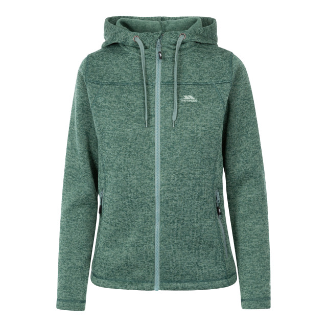Trespass Dames odella fleece jas UTTP4127_sprucegreenmarl large