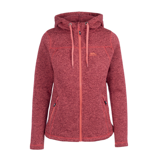 Trespass Dames odella fleece jas UTTP4127_darkcherry large