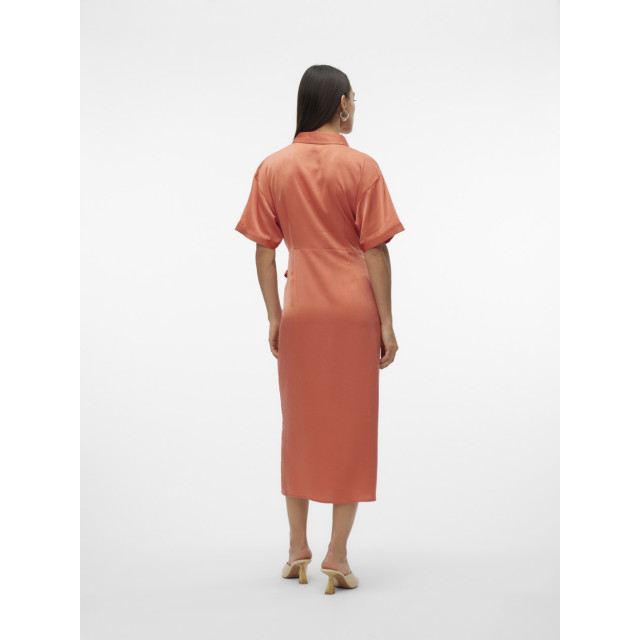Vero Moda Vmonilla 24 78 dress koraal 4429.42.0185 large Vero Moda Vmonilla 24 78 dress koraal 4429.42.0185 large