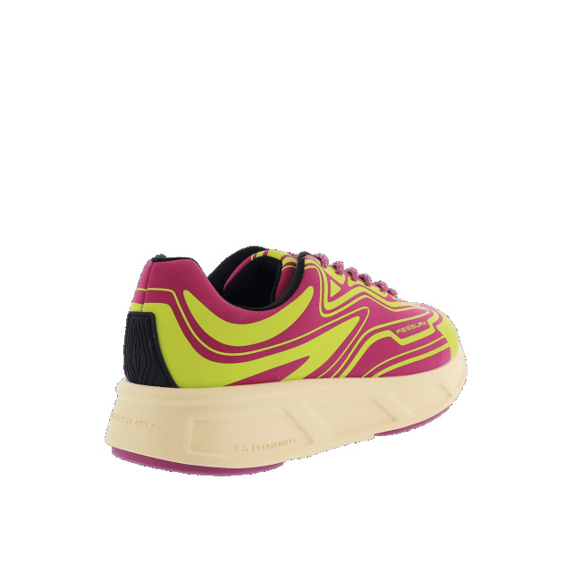 Fessura Dames runflex 02 sneaker /roze Runflex 02-Geel/Rood large