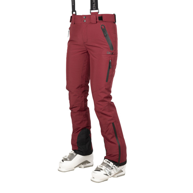 Trespass Dames marisol ii dlx waterdichte skibroek UTTP5886_darkcherry large