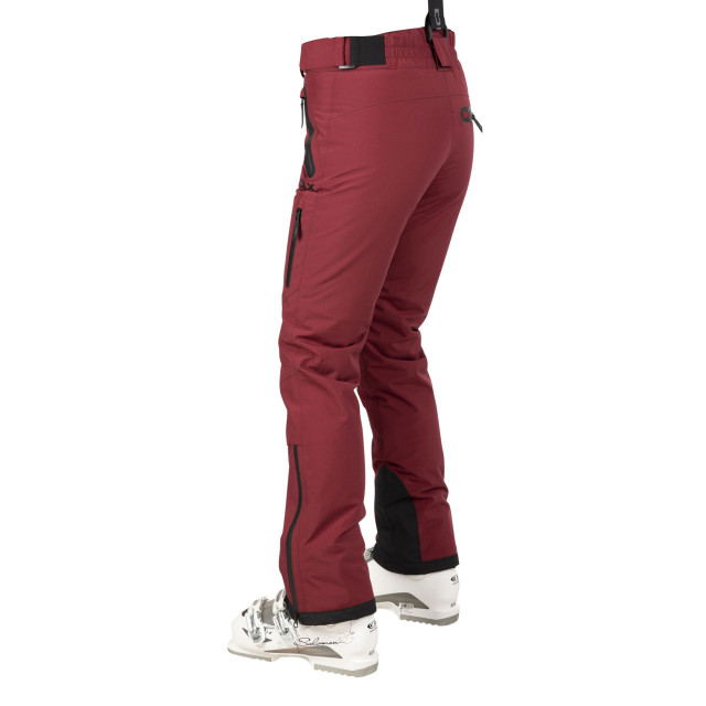 Trespass Dames marisol ii dlx waterdichte skibroek UTTP5886_darkcherry large