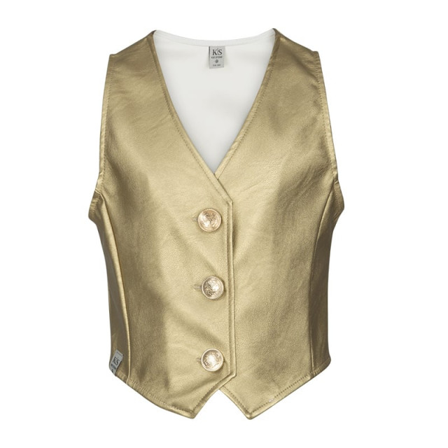 Kiestone Meisjes gilet lindy - KS9523 - Lindy - Goud large