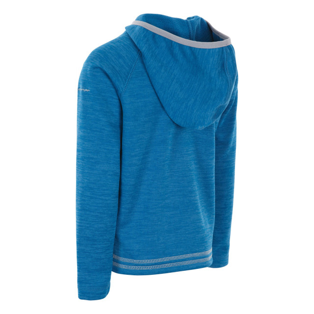 Trespass Childrens girls goodness full zip hooded fleece jacket UTTP3381_cosmicblue large