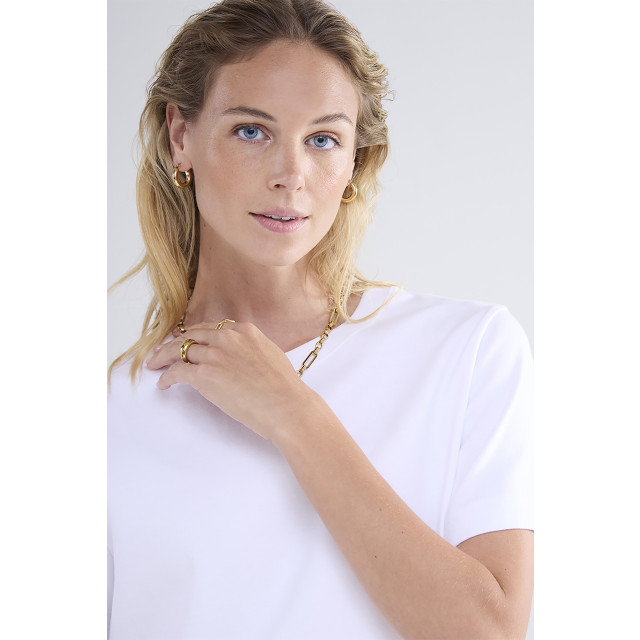 Summum Lyon-30645 short sleeve top classic cotton tee Lyon-30645 Short sleeve top Classic Cotton Tee large