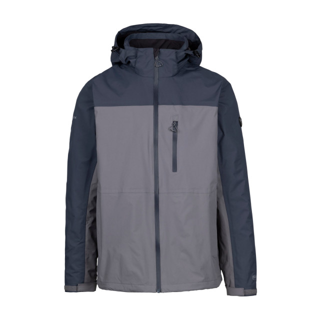 Trespass Heren curbridge tp75 waterdichte jas UTTP6491_stormgrey large Trespass Heren curbridge tp75 waterdichte jas UTTP6491_stormgrey large