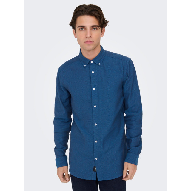 Only & Sons Onstar slim ls melange btn down shi - 5310.30.0001 large
