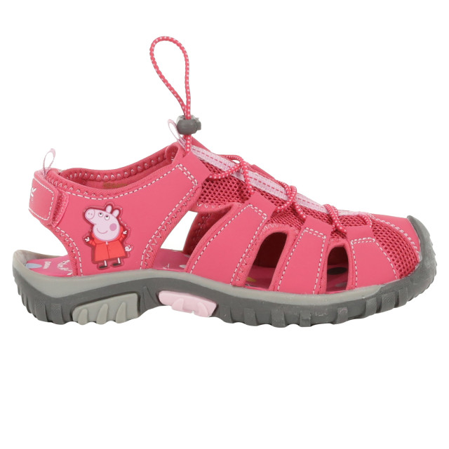 Regatta Kinder/kinder peppa pig sandalen UTRG7757_brightblush large