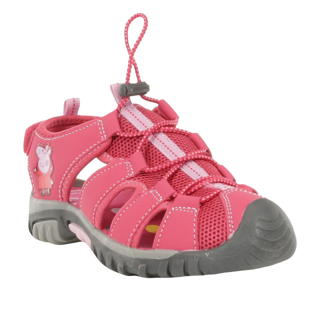 Regatta Kinder/kinder peppa pig sandalen UTRG7757_brightblush large