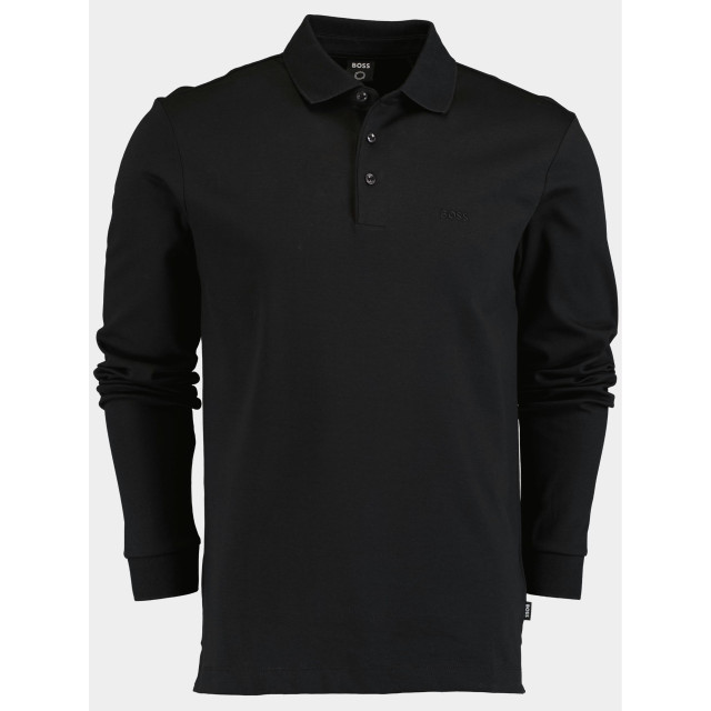 Hugo Boss Boss men business (black) polo lange mouw polo pado 30 10241542 01 50468392/001 167018 large