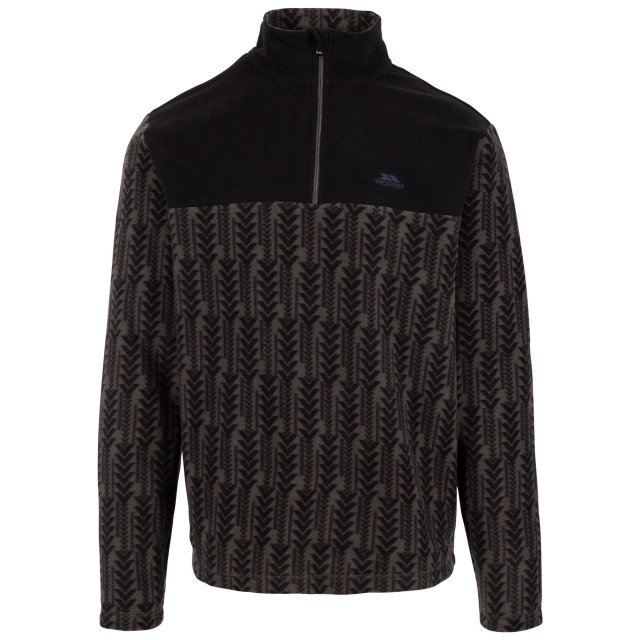 Trespass Heren embleton at100 fleece top UTTP6636_stormgrey large