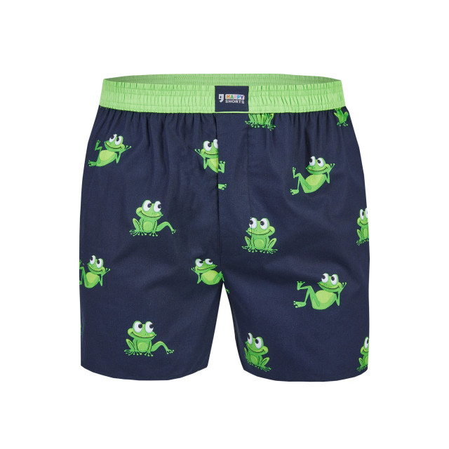 Happy Shorts X heren wijde boxershort met binnenbroek kikker print HS-X-328 large