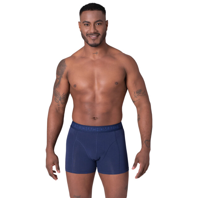 Muchachomalo Heren 2-pack boxershorts effen SOLID1010-656 large Muchachomalo Heren 2-pack boxershorts effen SOLID1010-656 large