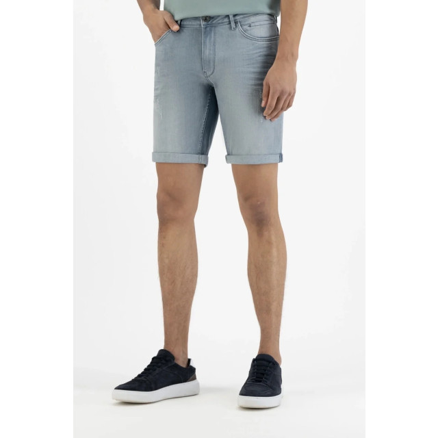 Pure Path Pure the steve 897 distressed skinny denim shorts light blue 134488051 large