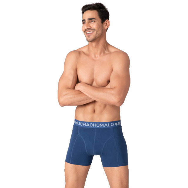 Muchachomalo Heren 3-pack boxershorts print/effen U-OUTLT1010-127 large