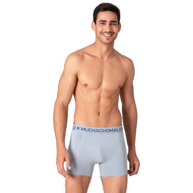 Muchachomalo Heren 3-pack boxershorts print/effen U-OUTLT1010-127 large