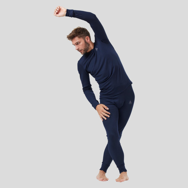 Odlo Bl top crew neck l/s active warm eco 159102 large