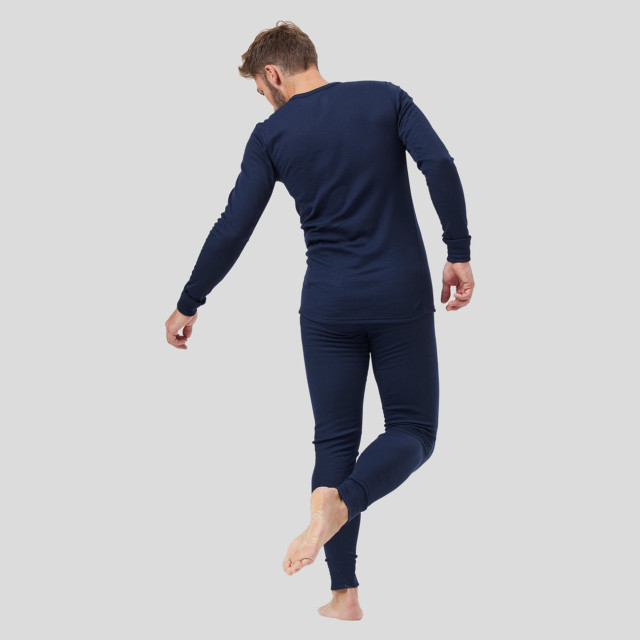 Odlo Bl top crew neck l/s active warm eco 159102 large