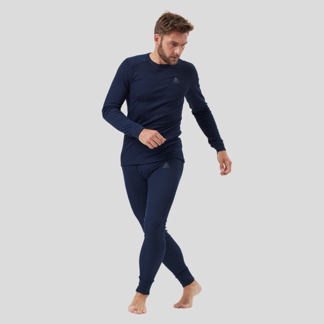Odlo Bl top crew neck l/s active warm eco 159102 large