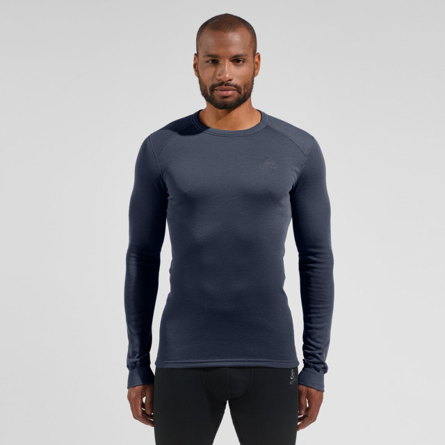 Odlo Bl top crew neck l/s active warm eco 159102 large
