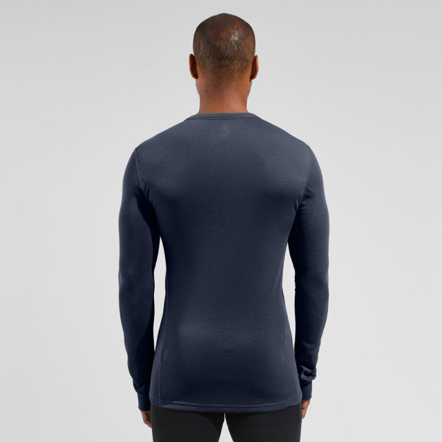 Odlo Bl top crew neck l/s active warm eco 159102 large
