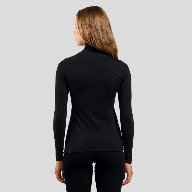 Odlo Bl top turtle neck l/s half zip merino 2 111501 large