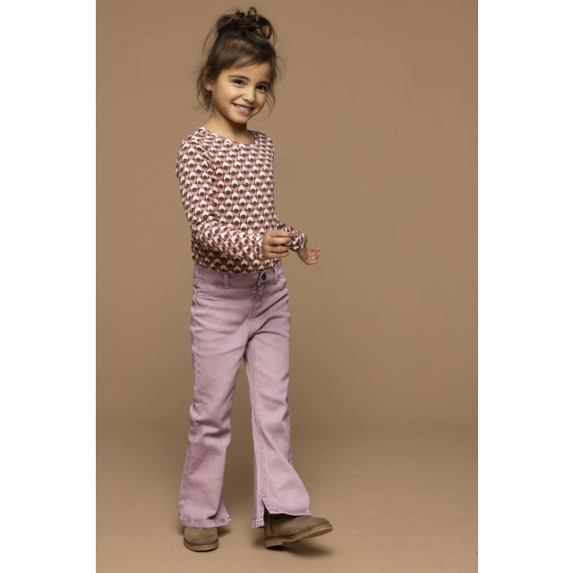 Looxs Revolution Colored flared denim lila voor meisjes in de kleur 2431-7639-607 large