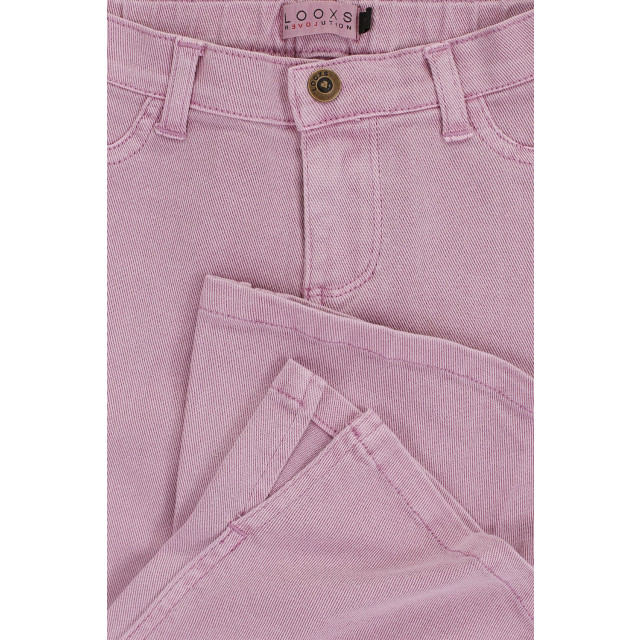 Looxs Revolution Colored flared denim lila voor meisjes in de kleur 2431-7639-607 large
