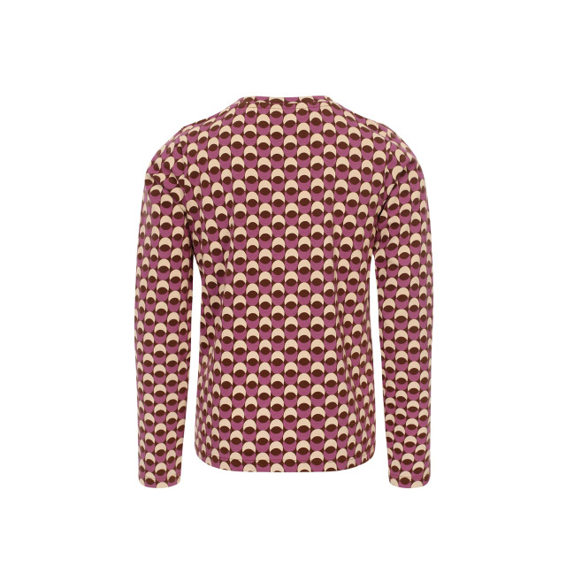 Looxs Revolution Longsleeve retro lila voor meisjes in de kleur 2431-7411-950 large