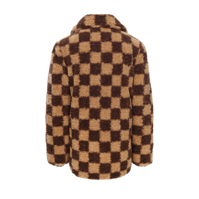 Looxs Revolution Teddy check winterjas voor meisjes in de kleur 2431-7260-401 large