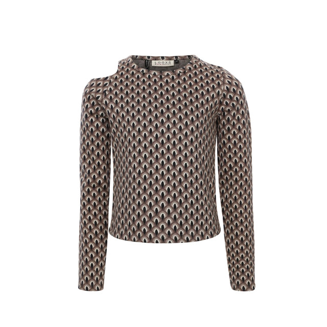 Looxs Revolution Fancy top graphic print voor meisjes in de kleur 2431-5413-921 large