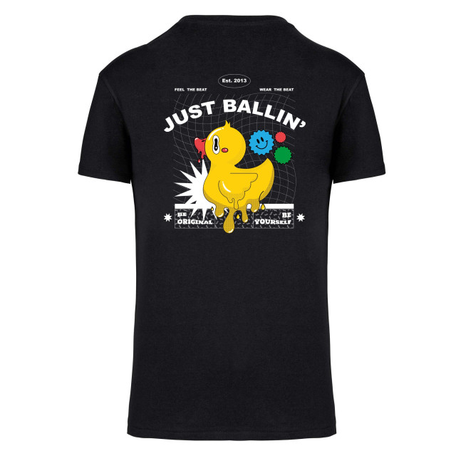 Ballin Est. 2013 Backprint duck shirt SHBPDUCK-BLK-L large