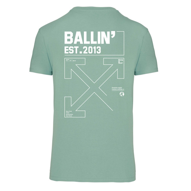 Ballin Est. 2013 Backprint cross shirt SHBPCROSS-SAG-XL large