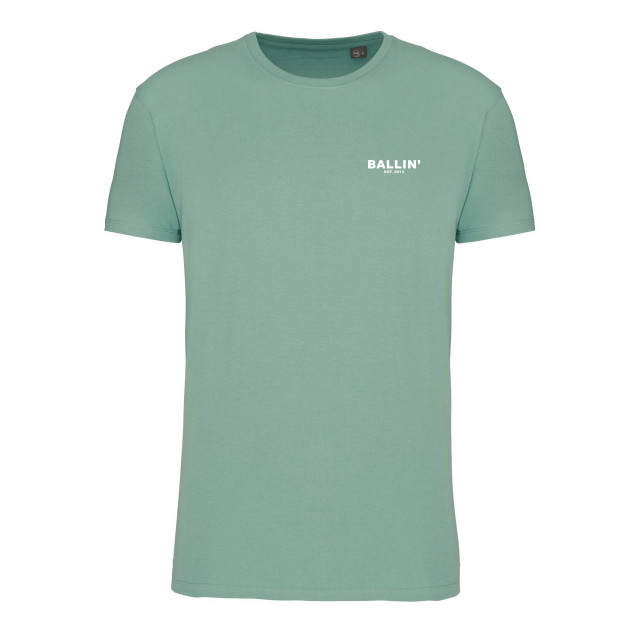 Ballin Est. 2013 Backprint world shirt SHBPWORLD-SAGE-XL large