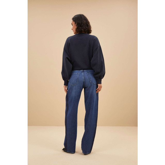 By-Bar Amsterdam Bibi patchwork sweater midnight 24518912-856 large